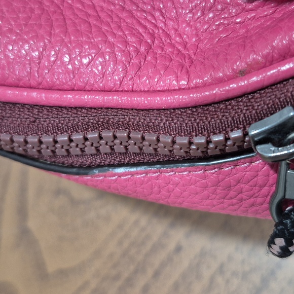 EUC Coach Small Pink Leather Backpack - Picture 13 of 16